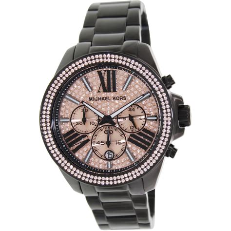 michael kors women's everest mk5879 black stainless steel quartz watch|Michael Kors MK5879 Everest Women's Watch .